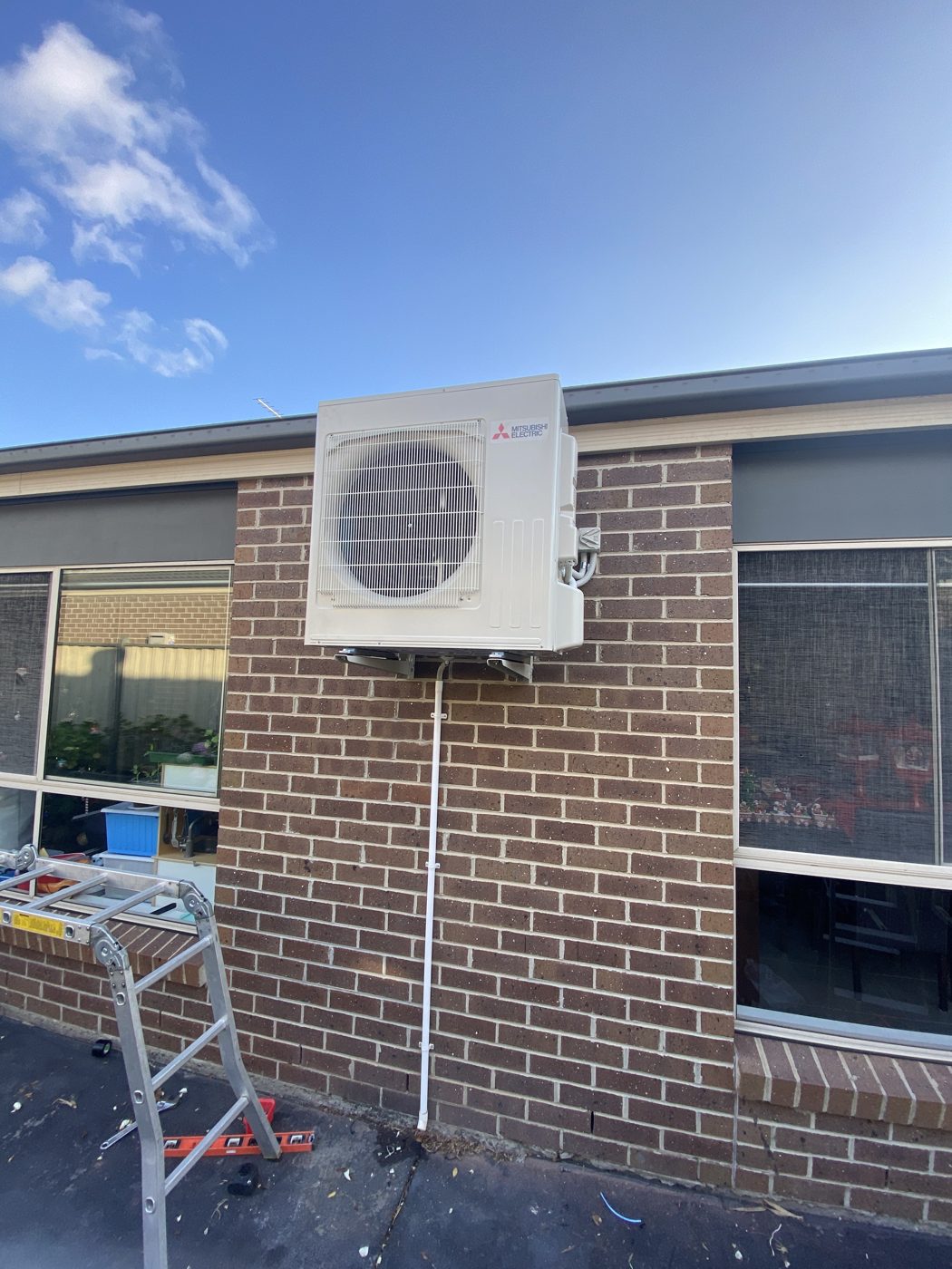Split system outdoor unit